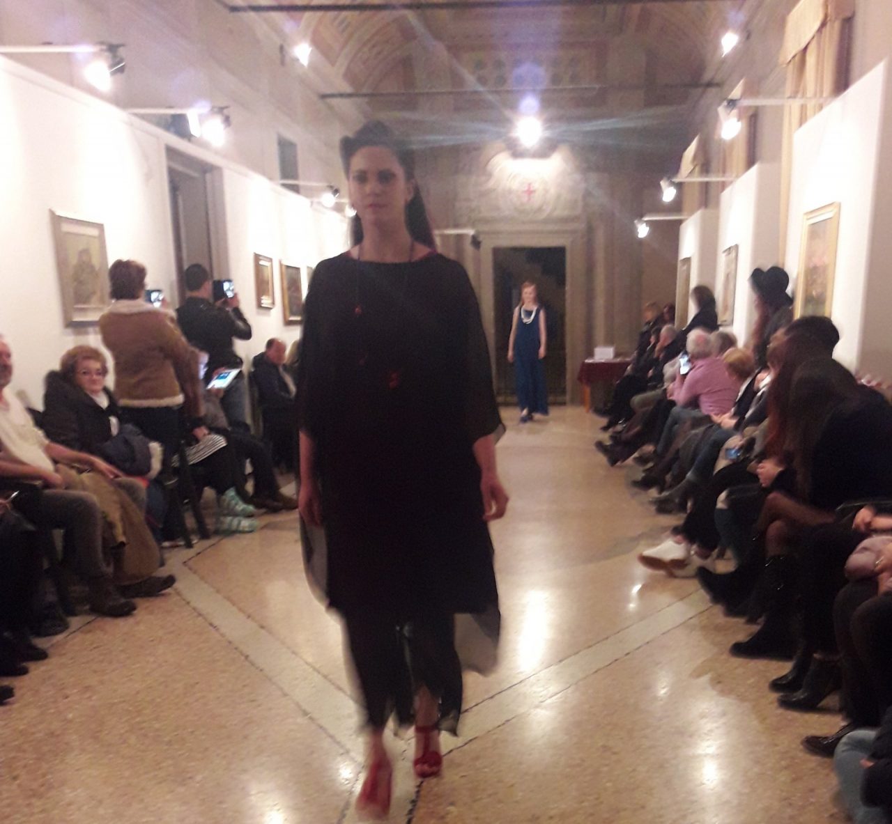 Palazzo Bertazzoli da favola con il fashion show