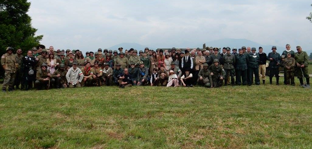 Rievocazione storica a Castegnato per festeggiare il 25 aprile