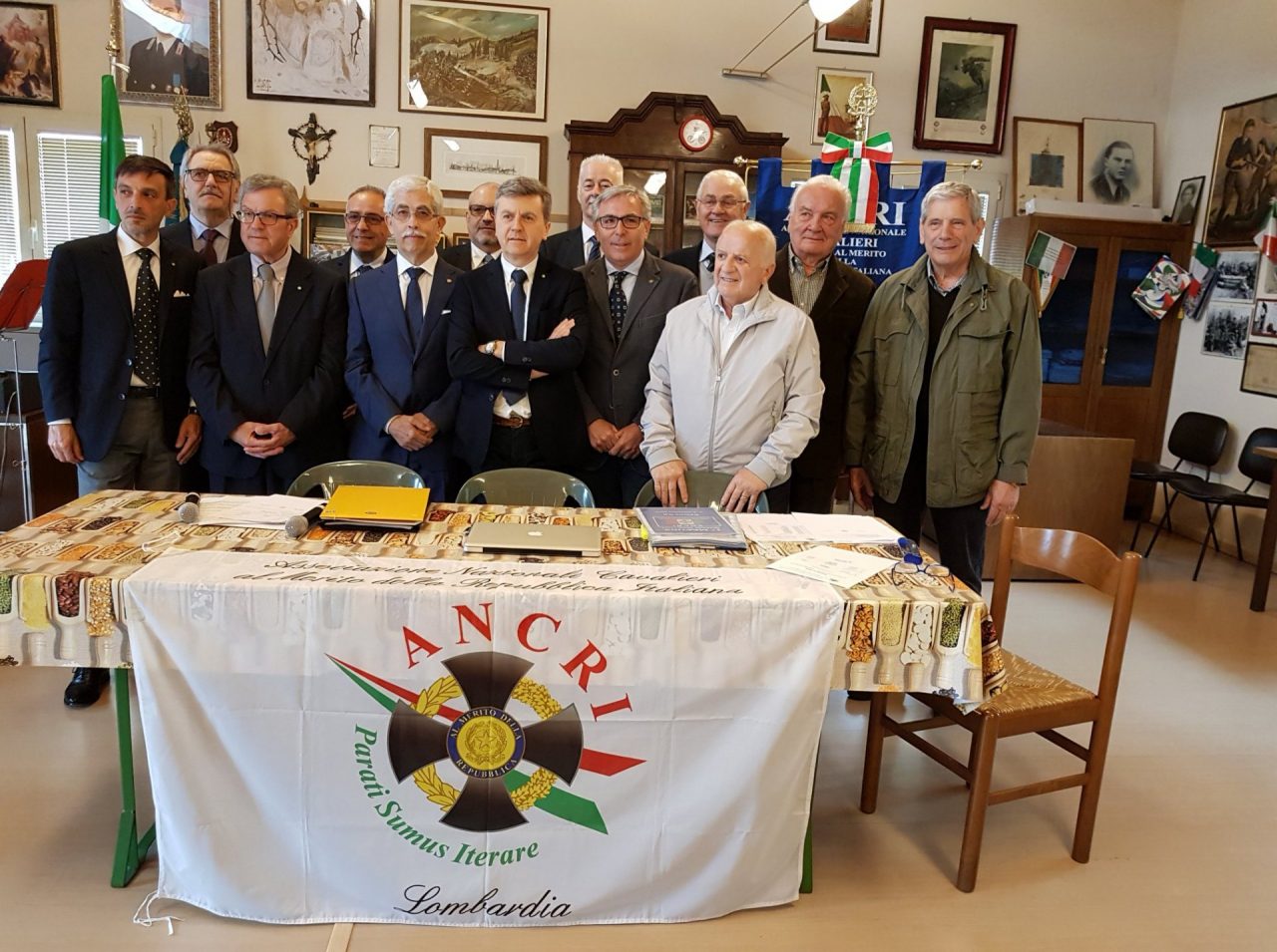 Primo congresso per la sezione territoriale dei Cavalieri della Repubblica