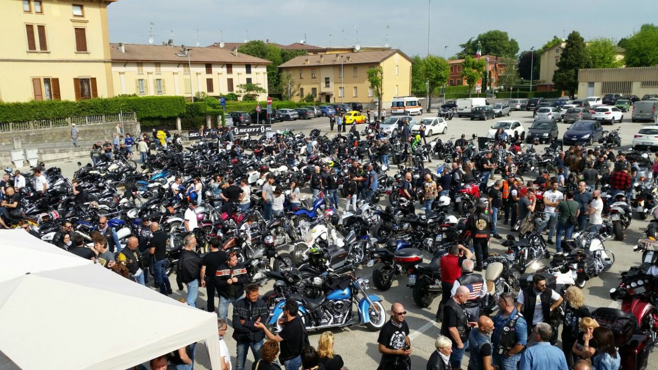 Un raduno da record: a Manerbio 500 motociclisti
