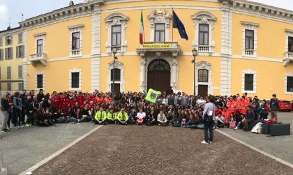 Brescia 350 studenti in piazza Mercato per imparare a salvare vite