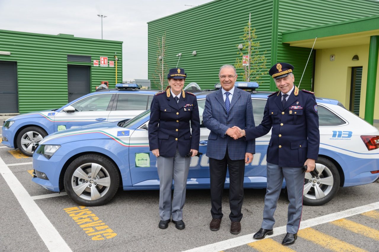 Nuove auto per la Polizia Stradale di Chiari