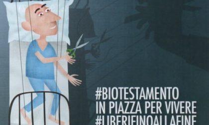 Biotestamento: associazione Luca Coscioni in piazza a Coccaglio