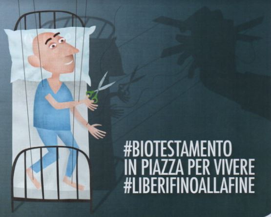 Biotestamento: associazione Luca Coscioni in piazza a Coccaglio
