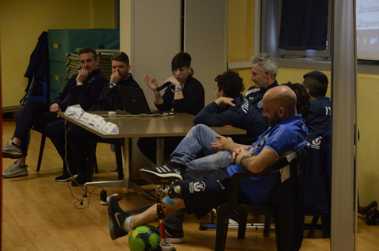 Nazionale italiana di calcio amputati sarà ai mondiali in Messico. Prima passa dall’istituto Don Milani