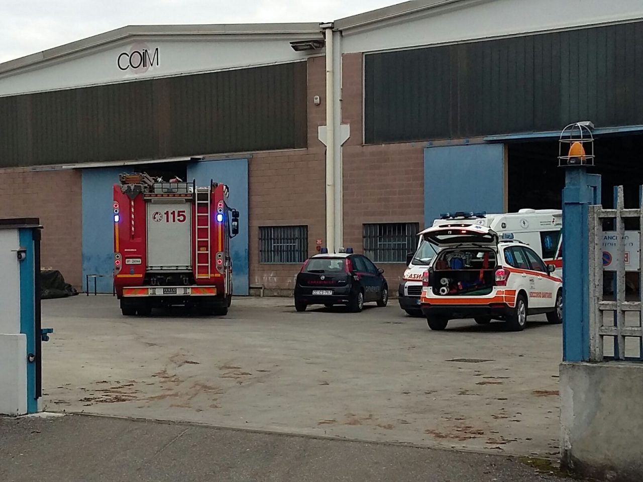 Infortunio sul lavoro a Castelcovati