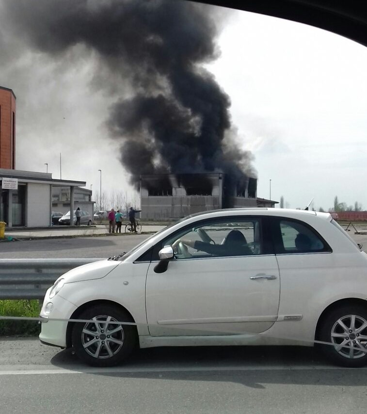 Incendio all’idrotermica Zoni di Calvisano