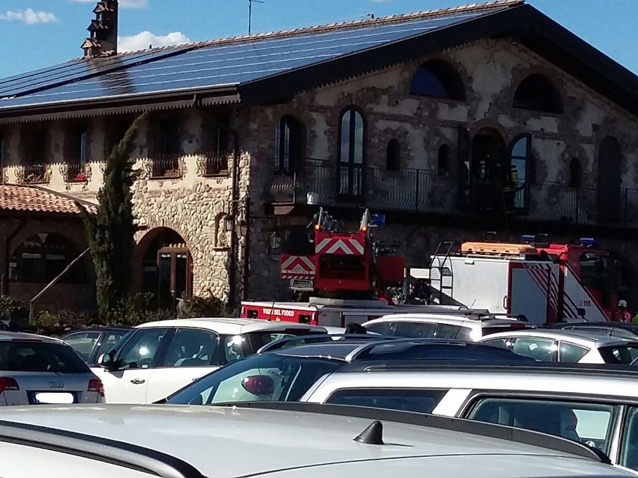 Domato incendio alla comunità Shalom di Palazzolo