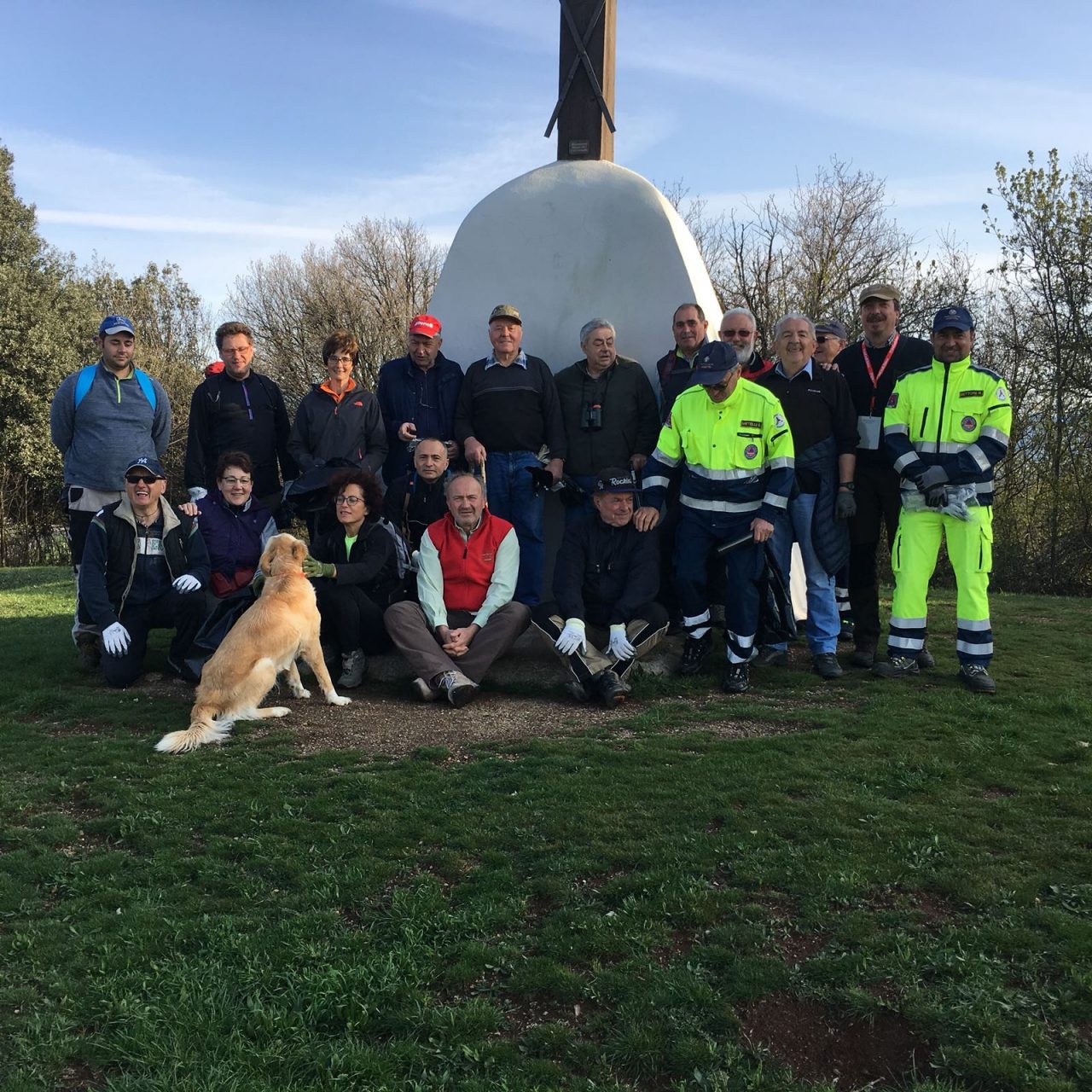 Monte Orfano, le pulizie di primavera