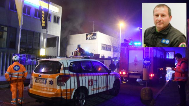 Vigile del fuoco morto a San Donato Milanese