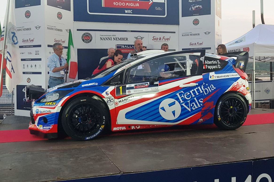 Rally 1000 Miglia, Stefano Albertini stacca al South Garda Karting