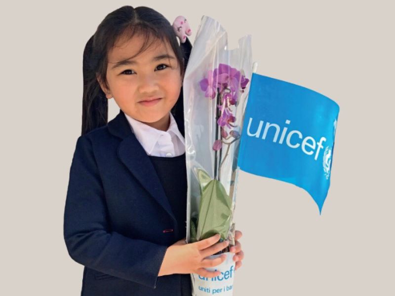 Orchidee per l’Unicef: Officina Giovane si fa solidale