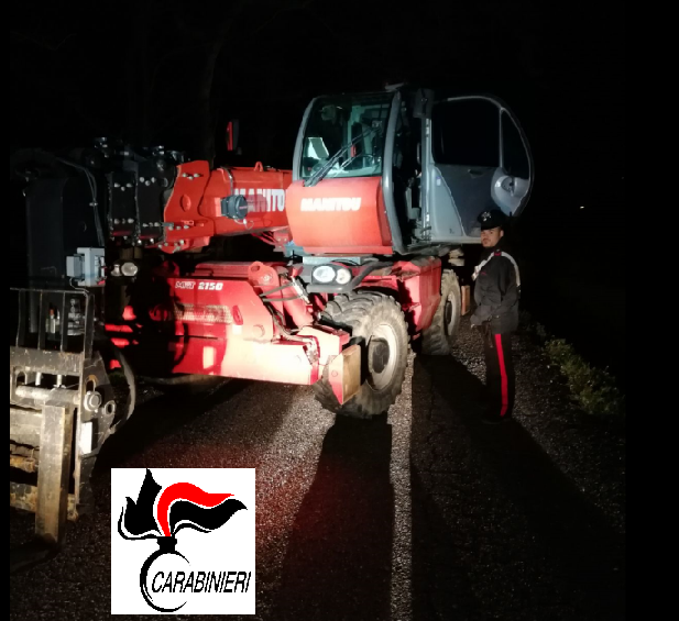Inseguimento nella notte per l’arresto di un uomo che aveva rubato in un cantiere di Tagliuno