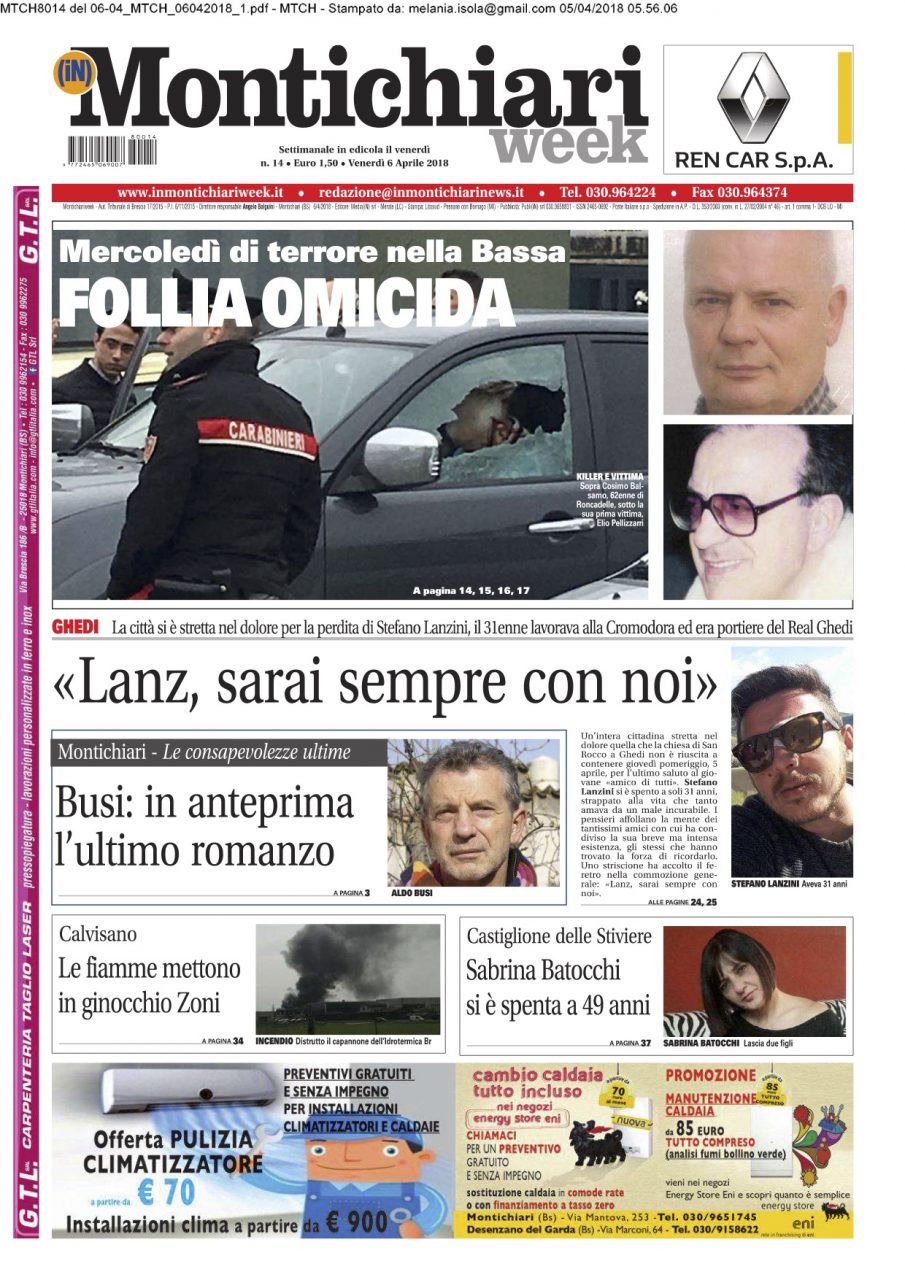 Montichiari week è in edicola