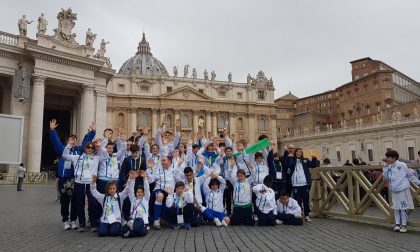 I ragazzi della Feralpisalò in Vaticano