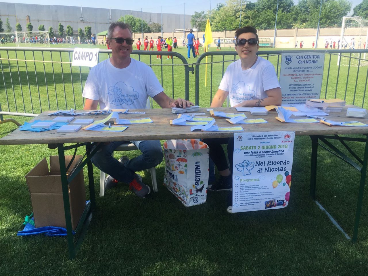 Memorial Nicolas in corso al Samber di Chiari