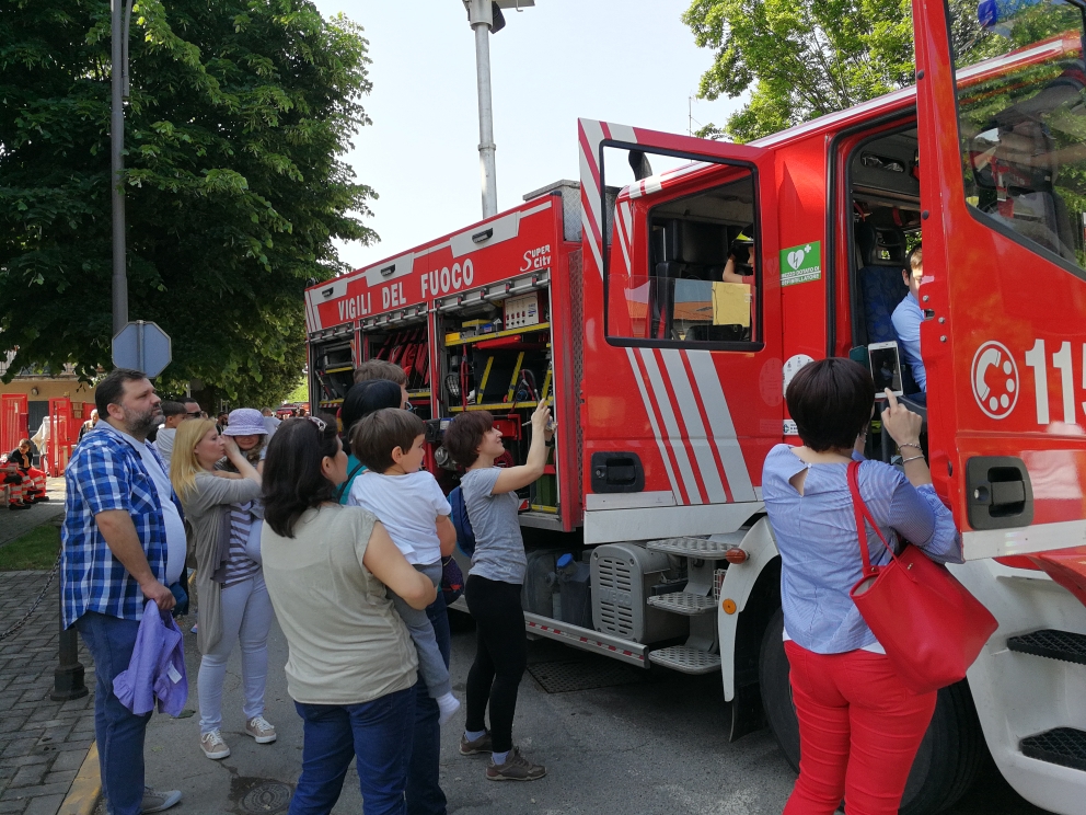 Giornata del bambino pompiere, a Orzinuovi