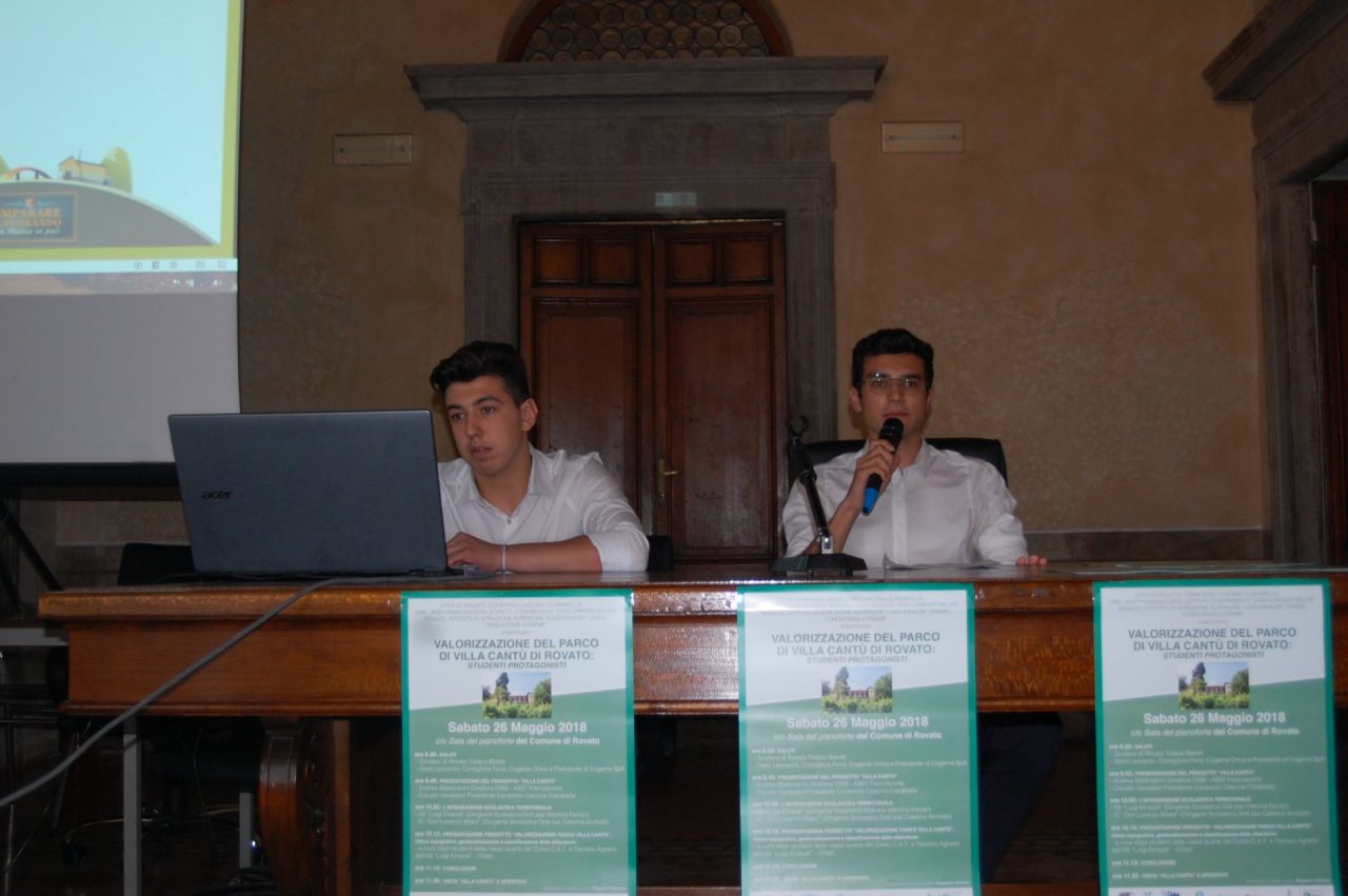 Studenti protagonisti per valorizzare Villa Cantù