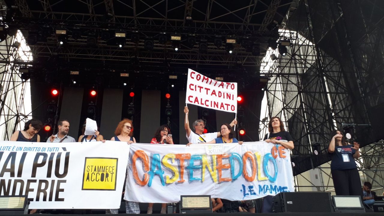 Da Castenedolo e Calcinato il messaggio ambientalista sul palco di Taranto
