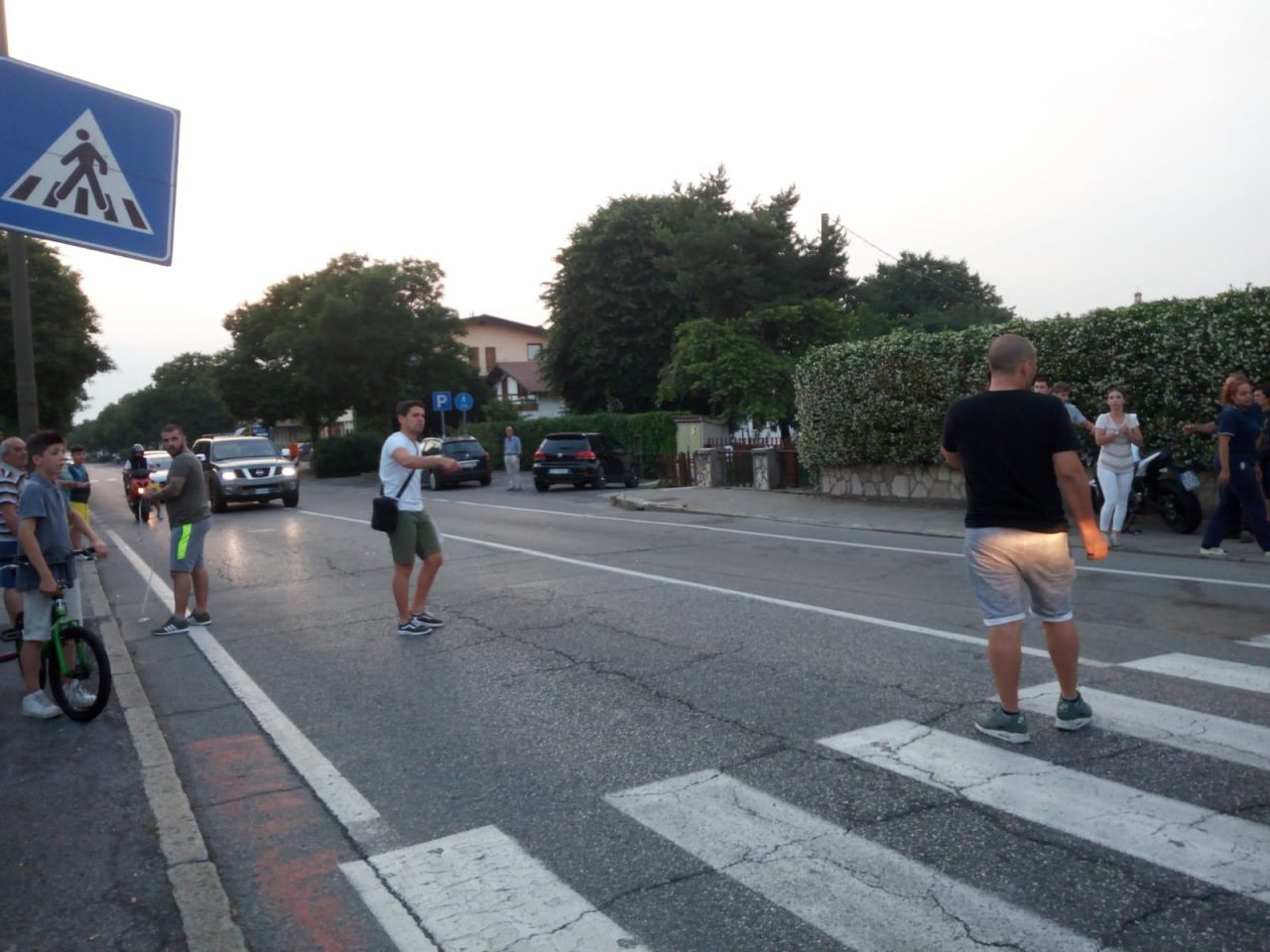 Scontro auto-moto a Montichiari due giovani in ospedale
