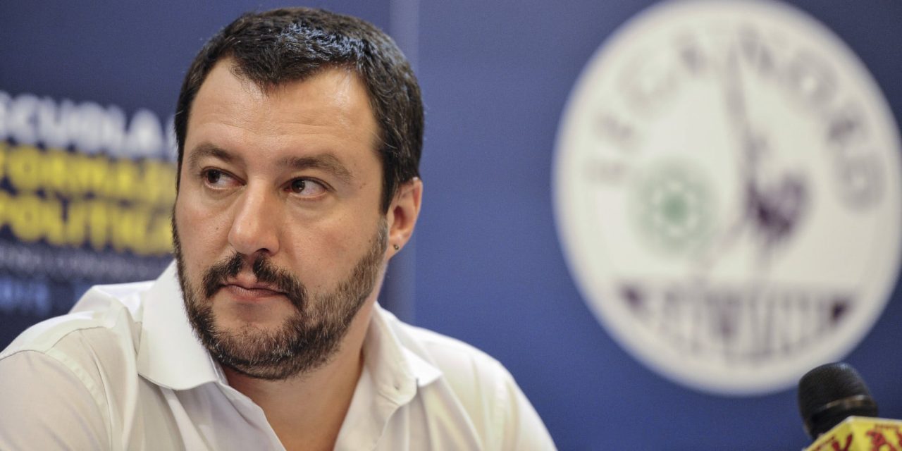 Il ministro Matteo Salvini curato al Pronto soccorso di Chiari