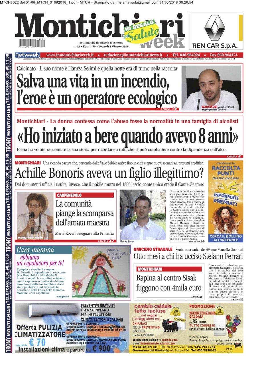 Montichiari week è in edicola