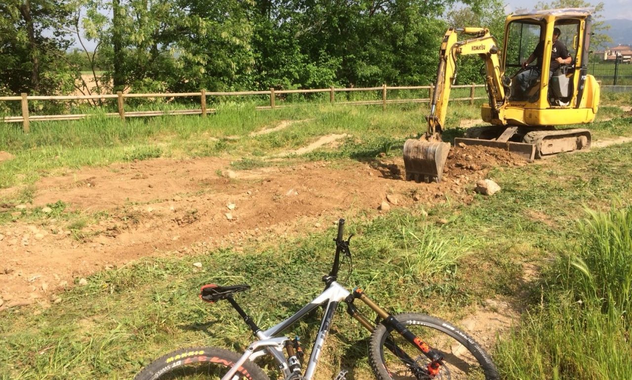 Nuovo look per il Bike park di Castegnato