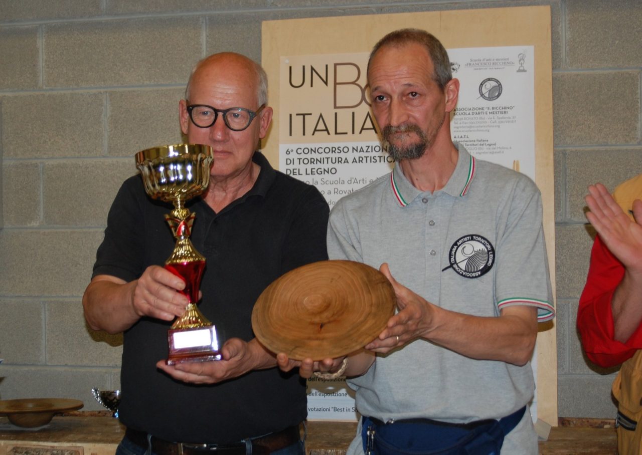 Tornitura lignea concorso nazionale alla Ricchino