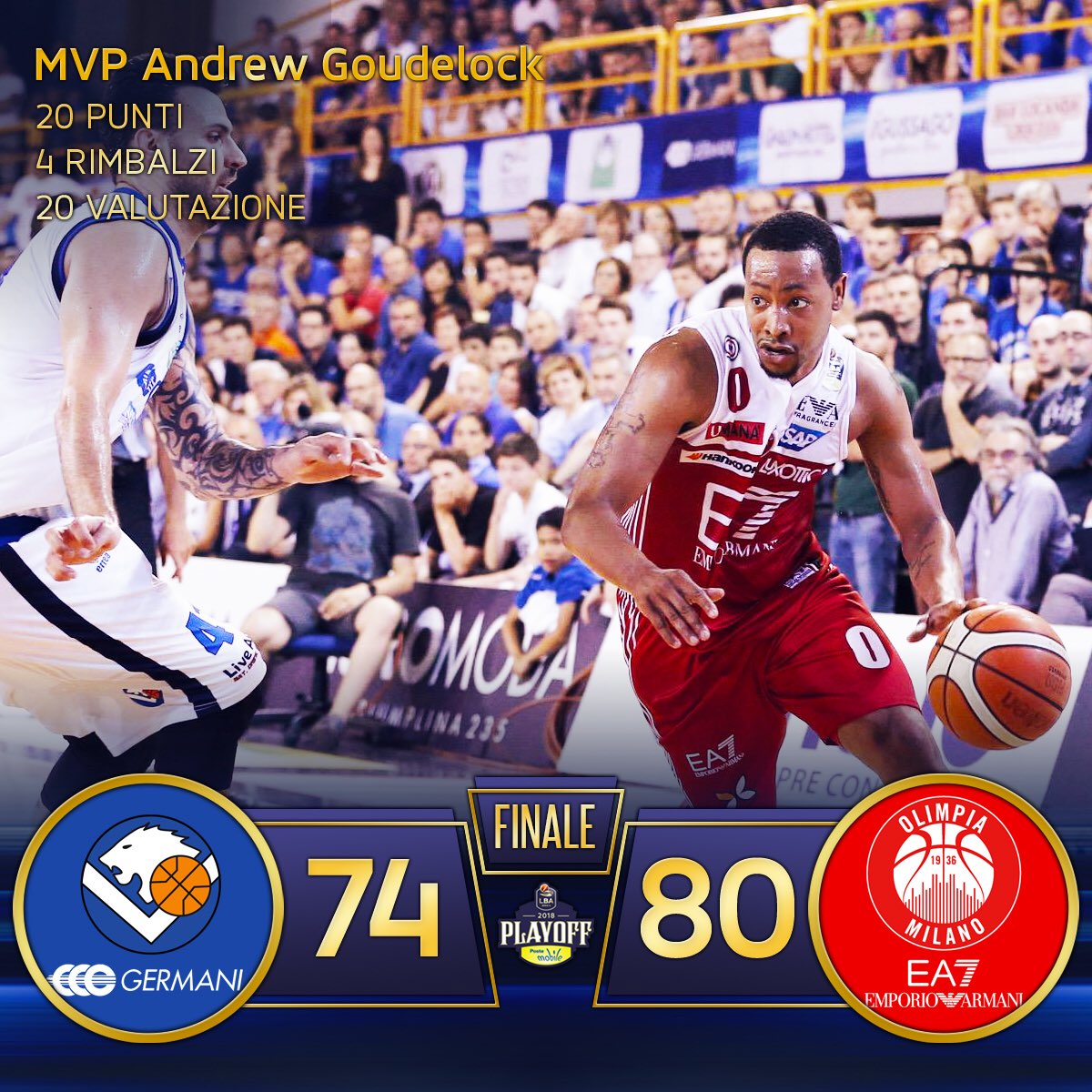 Germani, ora si fa dura: Milano avanti 1-2