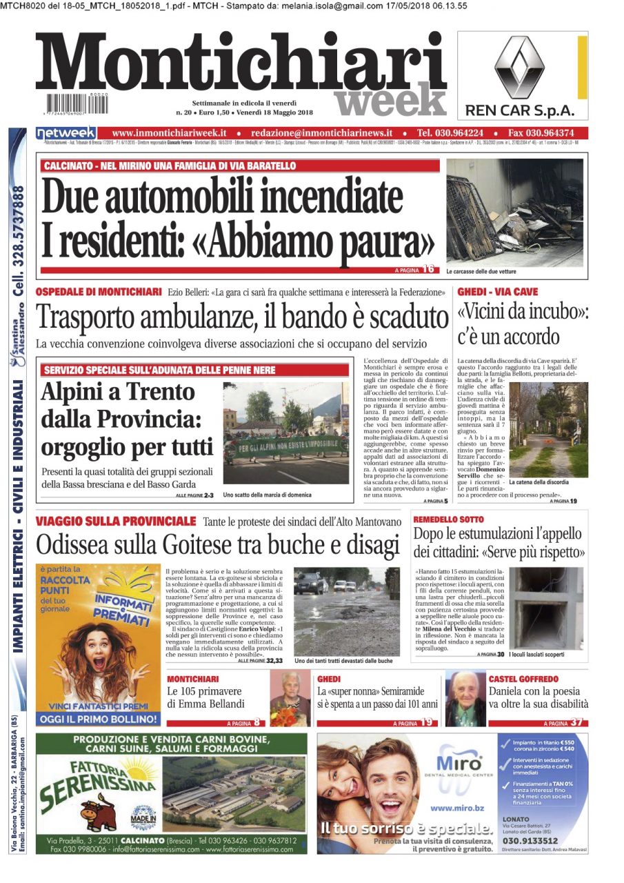 Montichiari week è in edicola