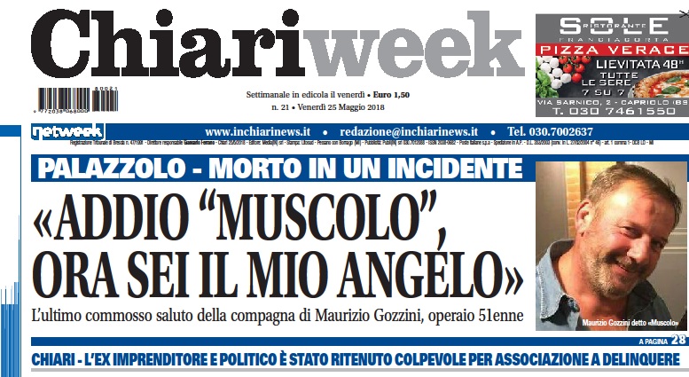 ChiariWeek in edicola il numero del 25 maggio