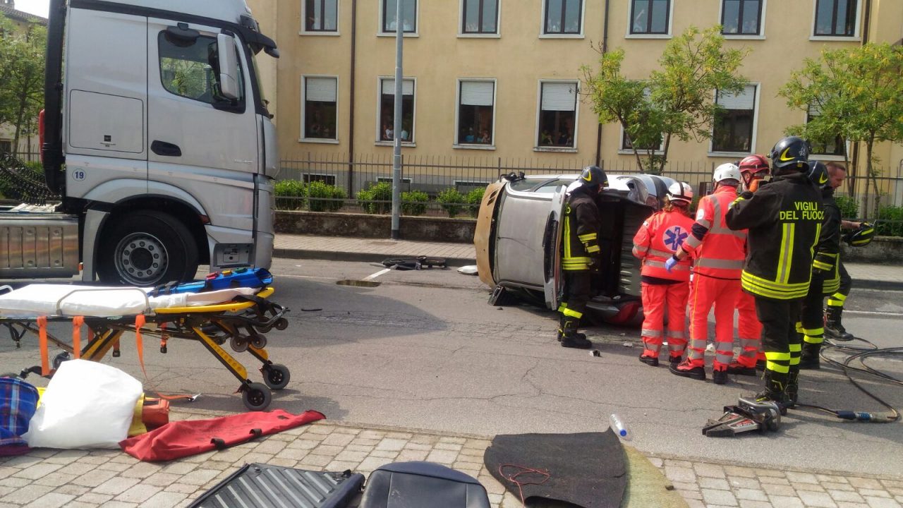 protezione civile gottolengo in esercitazione