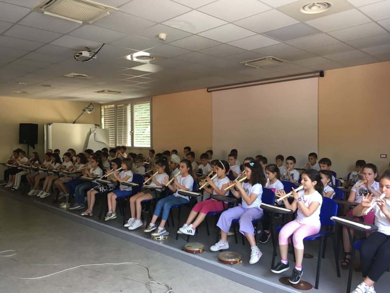 A Orzinuovi concerto finale per la seconda elementare