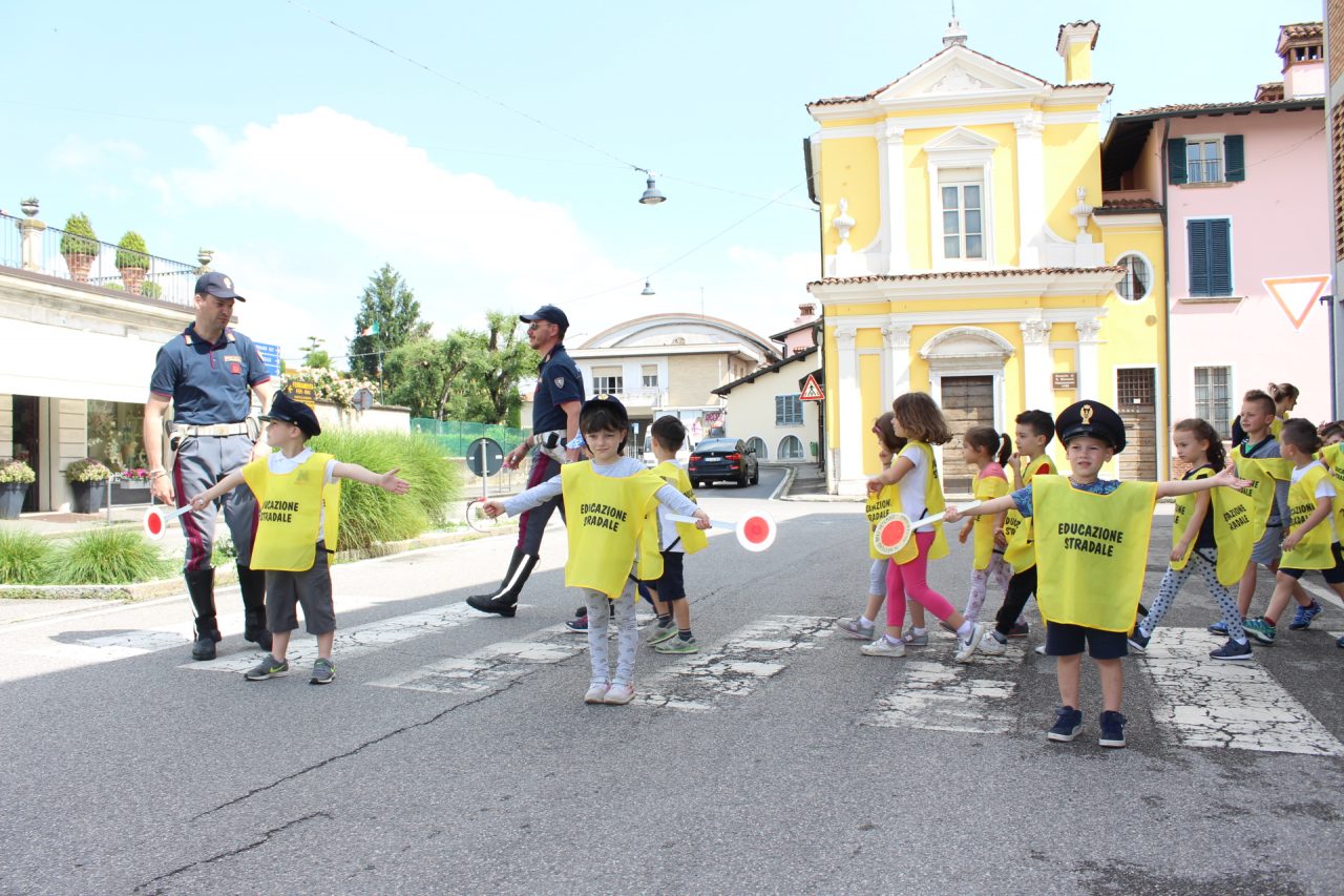 I bambini del Fasani sono diventati dei poliziotti
