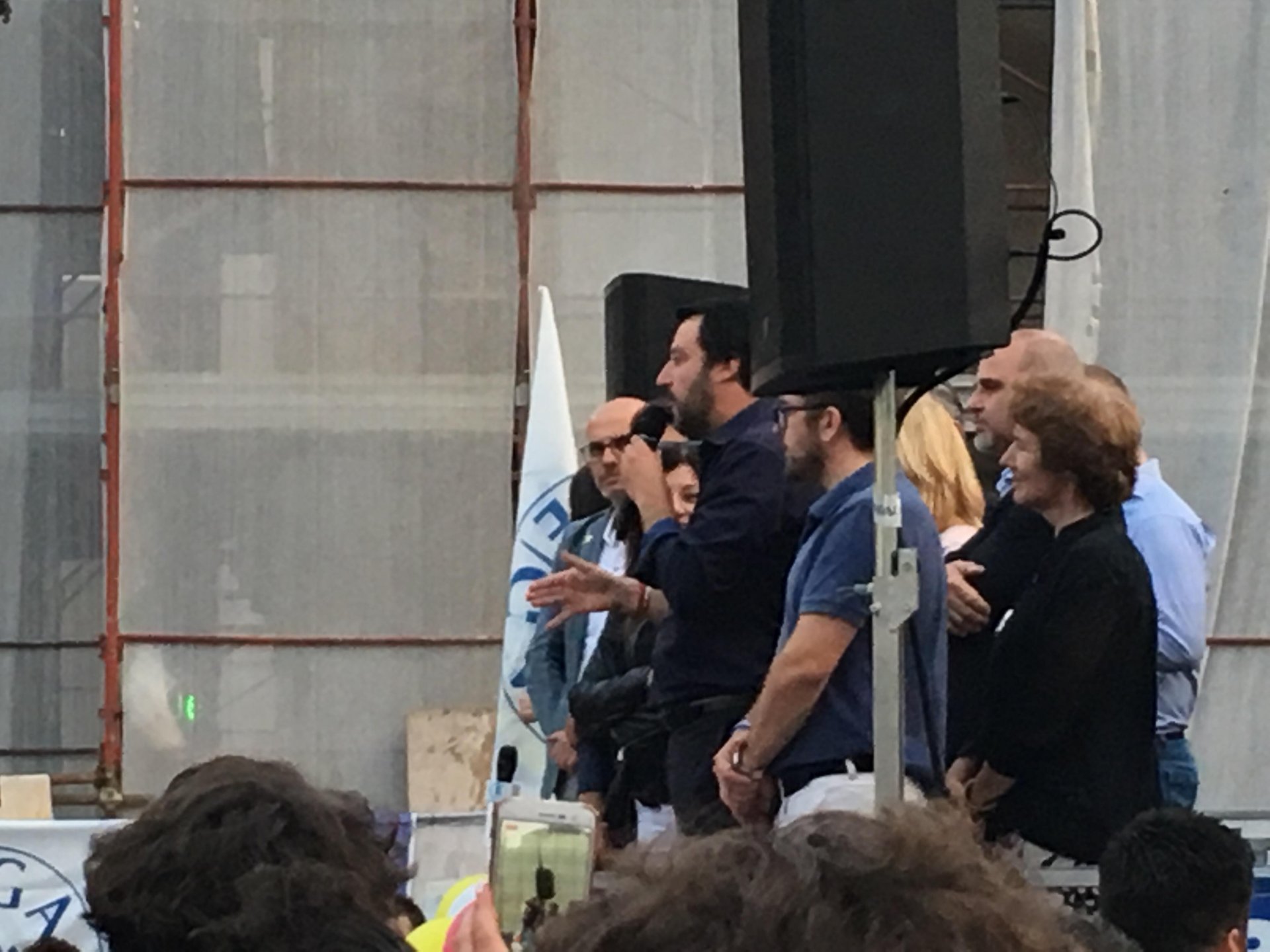 Matteo Salvini a Brescia