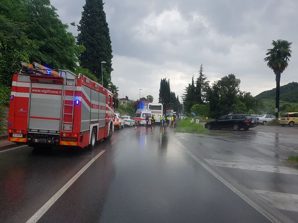 Frontale sulla 45 bis