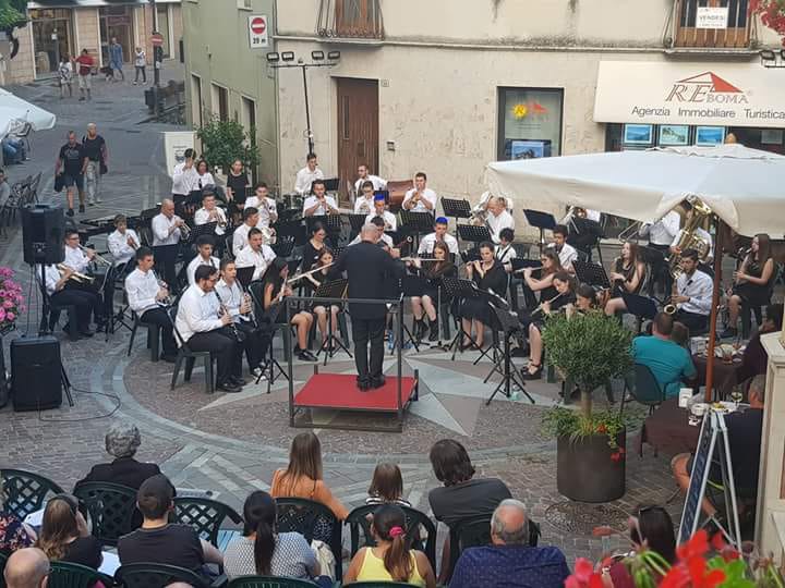 Banda musicale di Orzinuovi in trasferta a Tignale