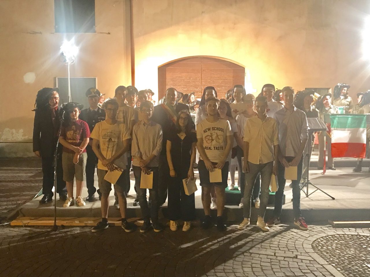 Bersaglieri in concerto per la festa della Repubblica ad Alfianello