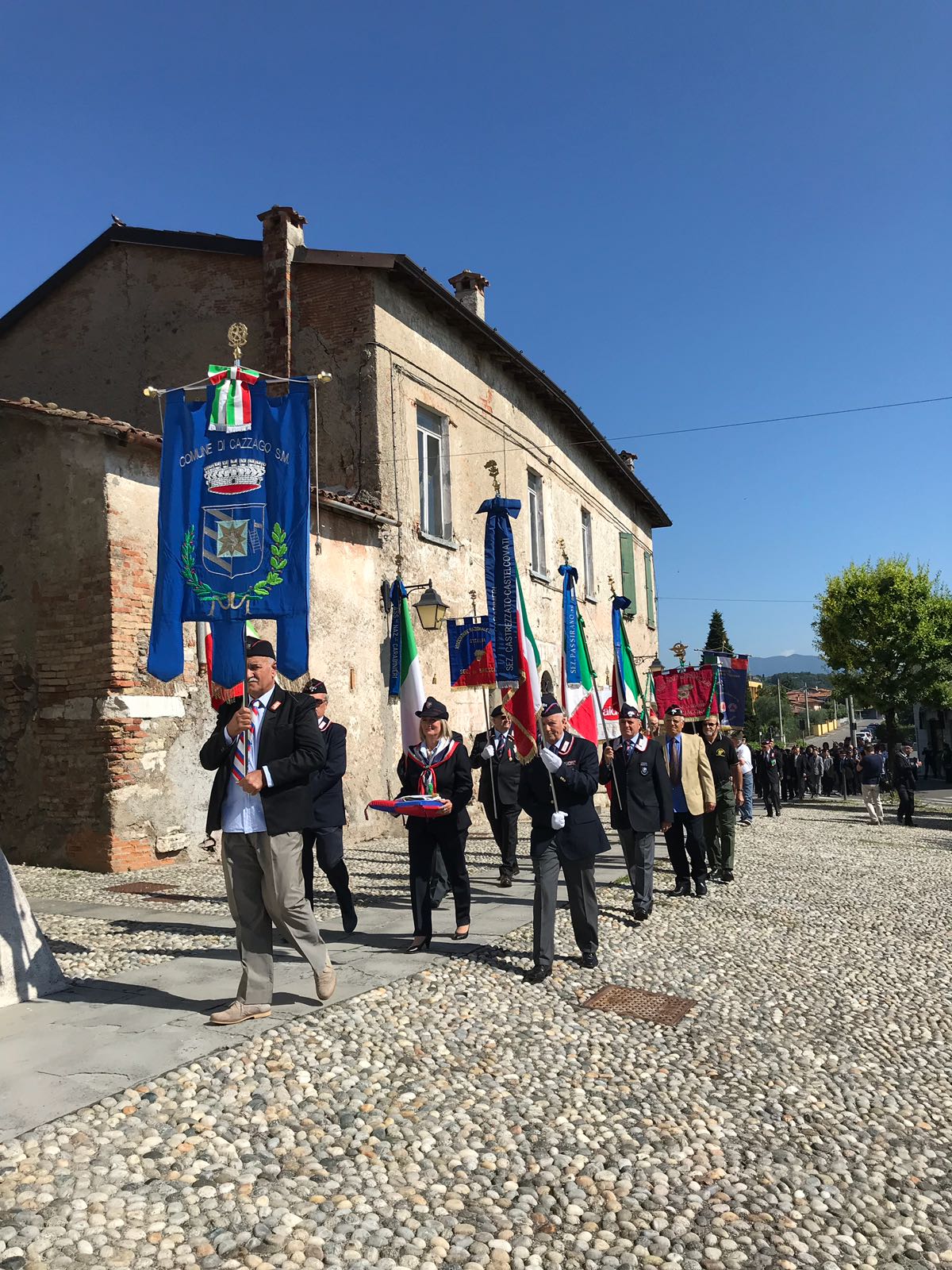 Carabinieri di Cazzago festeggiano i 40 anni 2