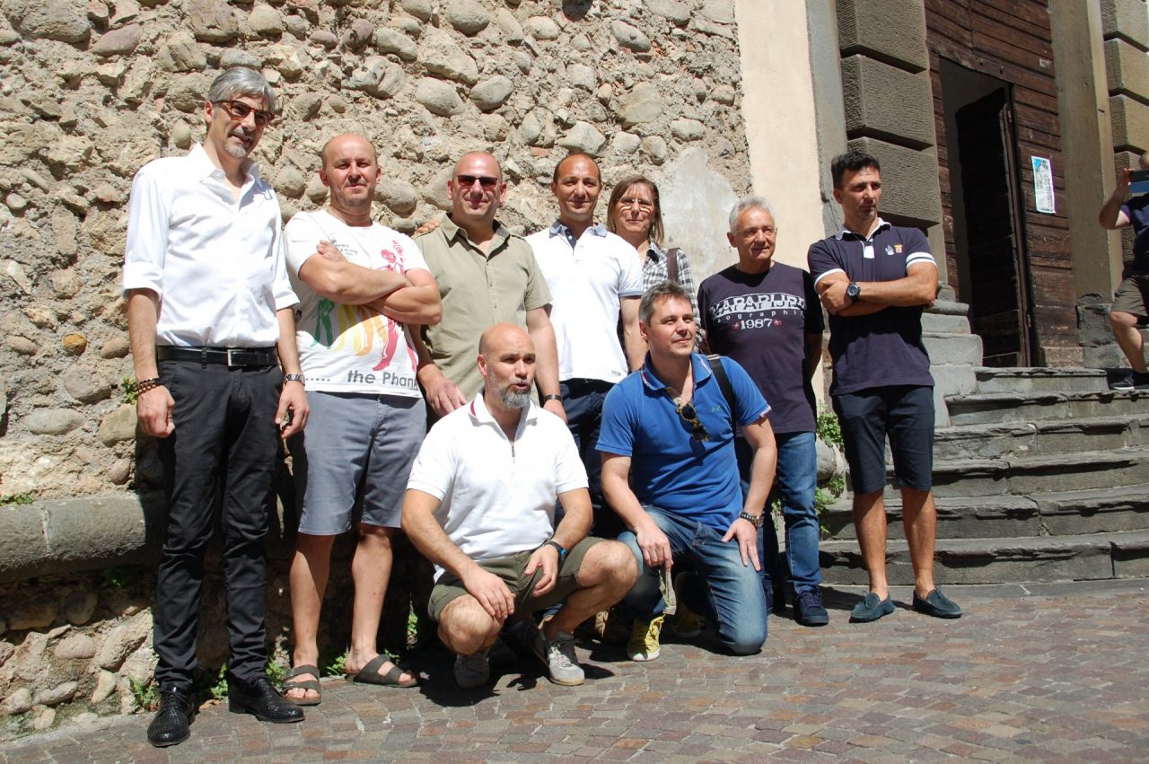 Pinocchio gigante inaugurazione a Rovato