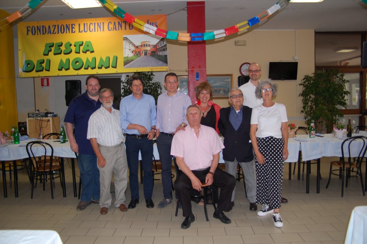 Festa dei nonni alla casa di riposo Lucini Cantù