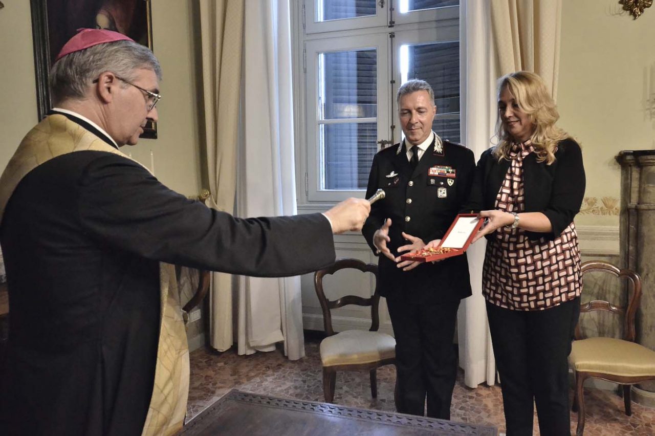 Carità cristiana Ordine pontificio al colonnello Cotta