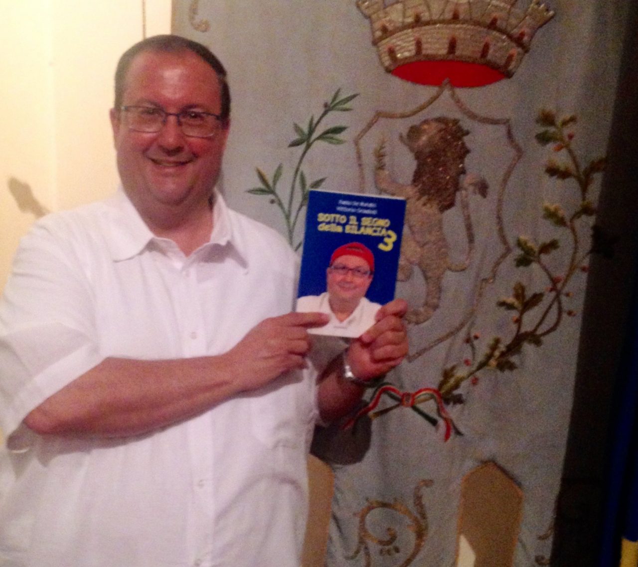 Fabio di Striscia contro il bullismo a Salò