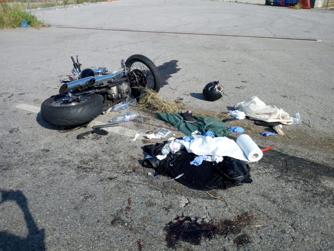 Scontro auto-moto a Ghedi,gravissimo il motociclista. Spunta un video