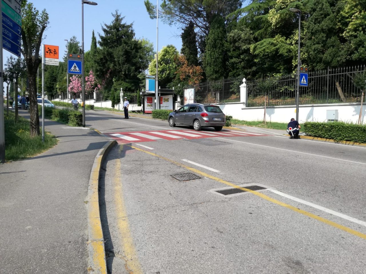 Investito un ragazzo sulle strisce pedonali a Desenzano