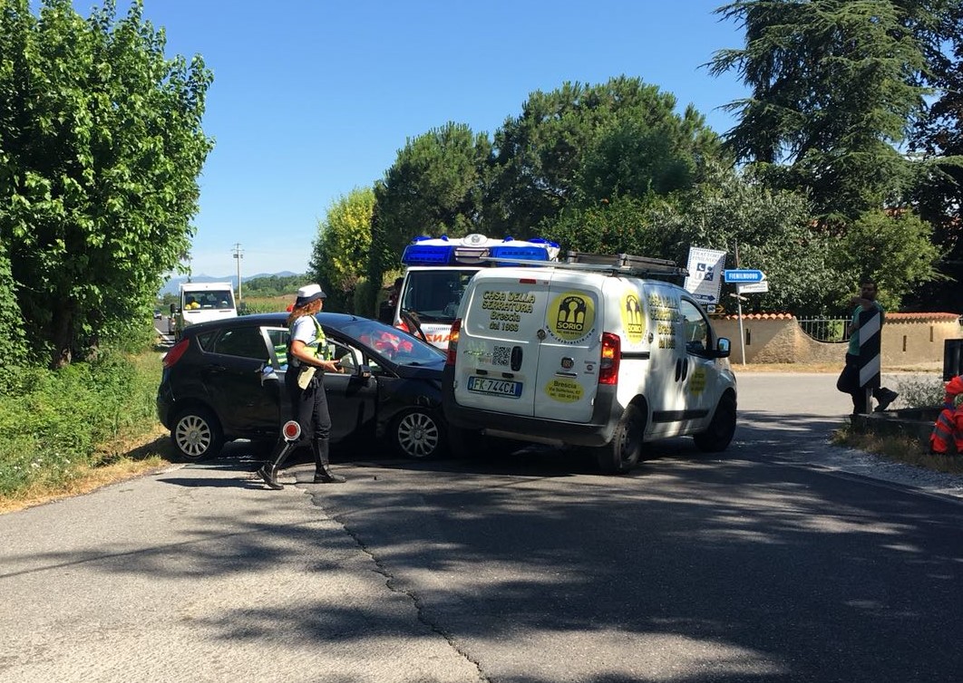 Ennesimo incidente in strada Borgosatollo a Ghedi