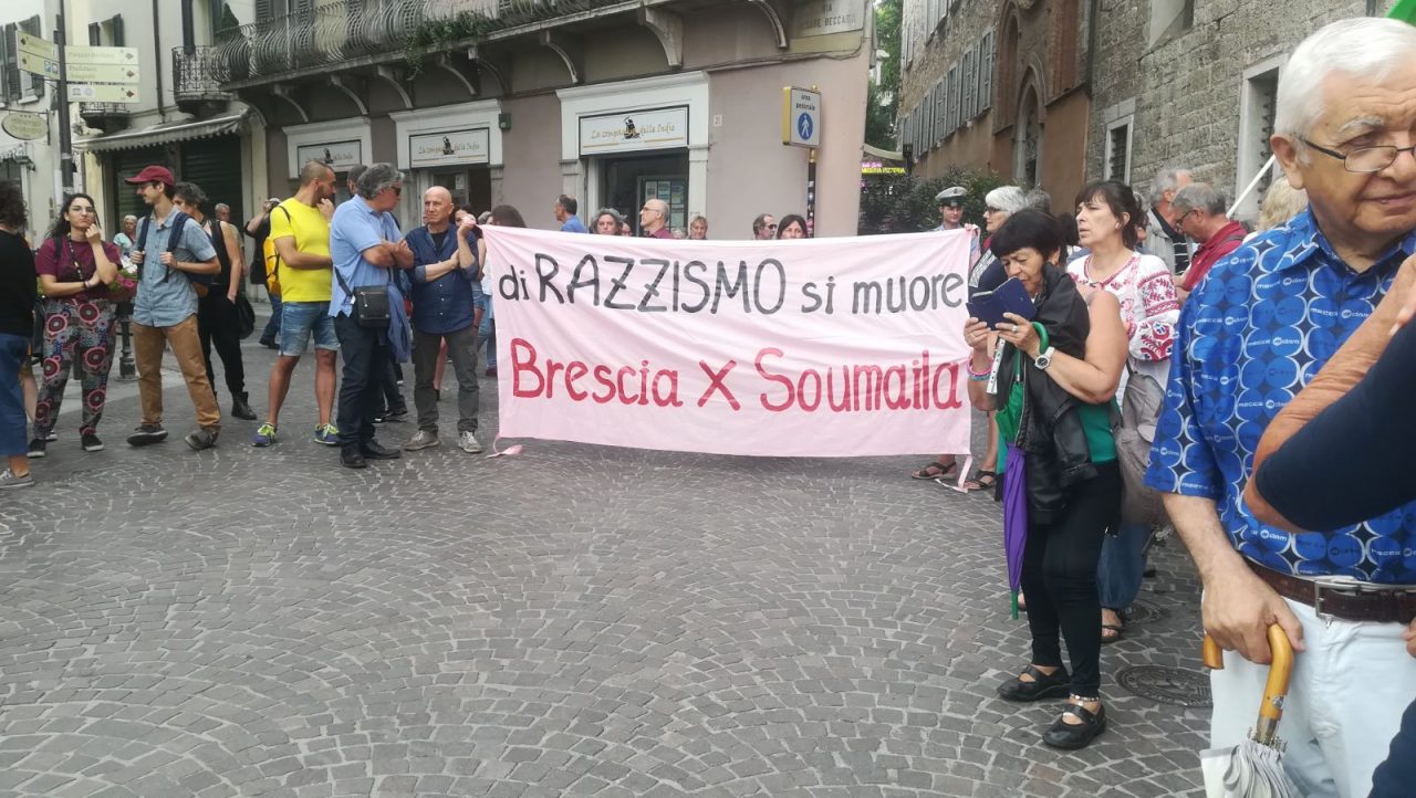 Aquarius protesta Brescia