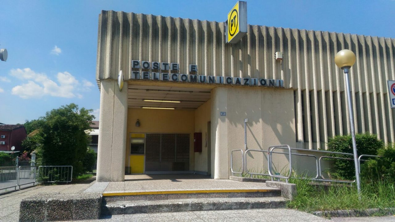 Ufficio postale chiuso per lavori