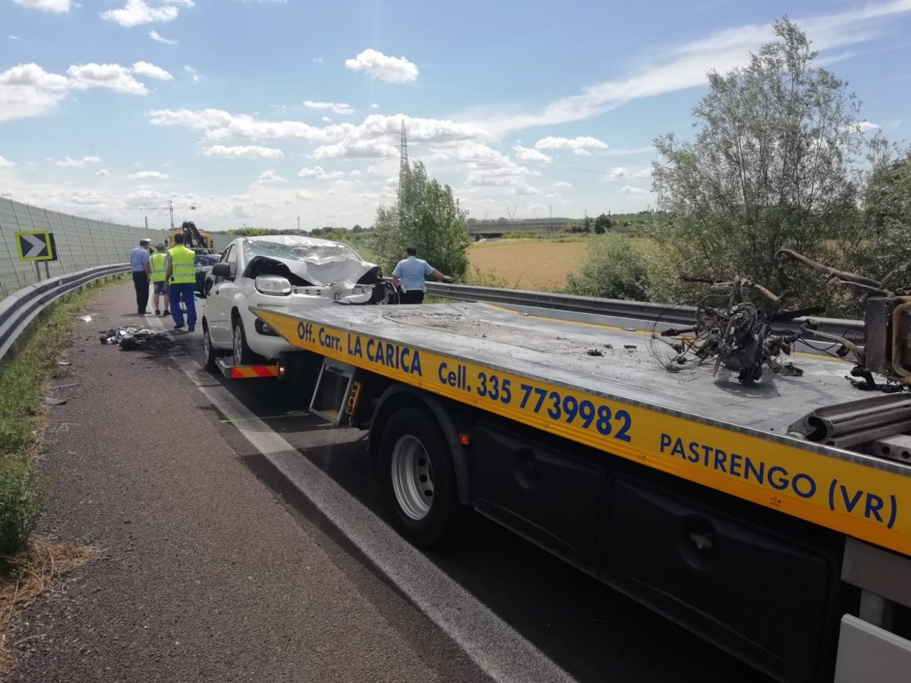 Incidente mortale tra Castelnuovo e Peschiera