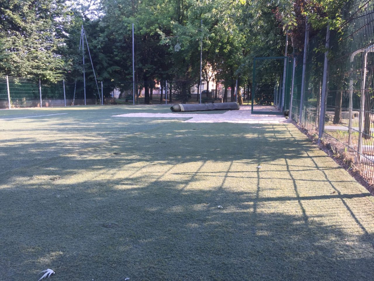 Al via i lavori al campetto del Lazzaretto di Castegnato